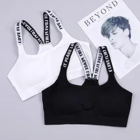 Women Sports Bra Tops High Impact For Gym Top Fitness Yoga Running Female Pad Sportswear Tank Tops Sport Push Up Bralette