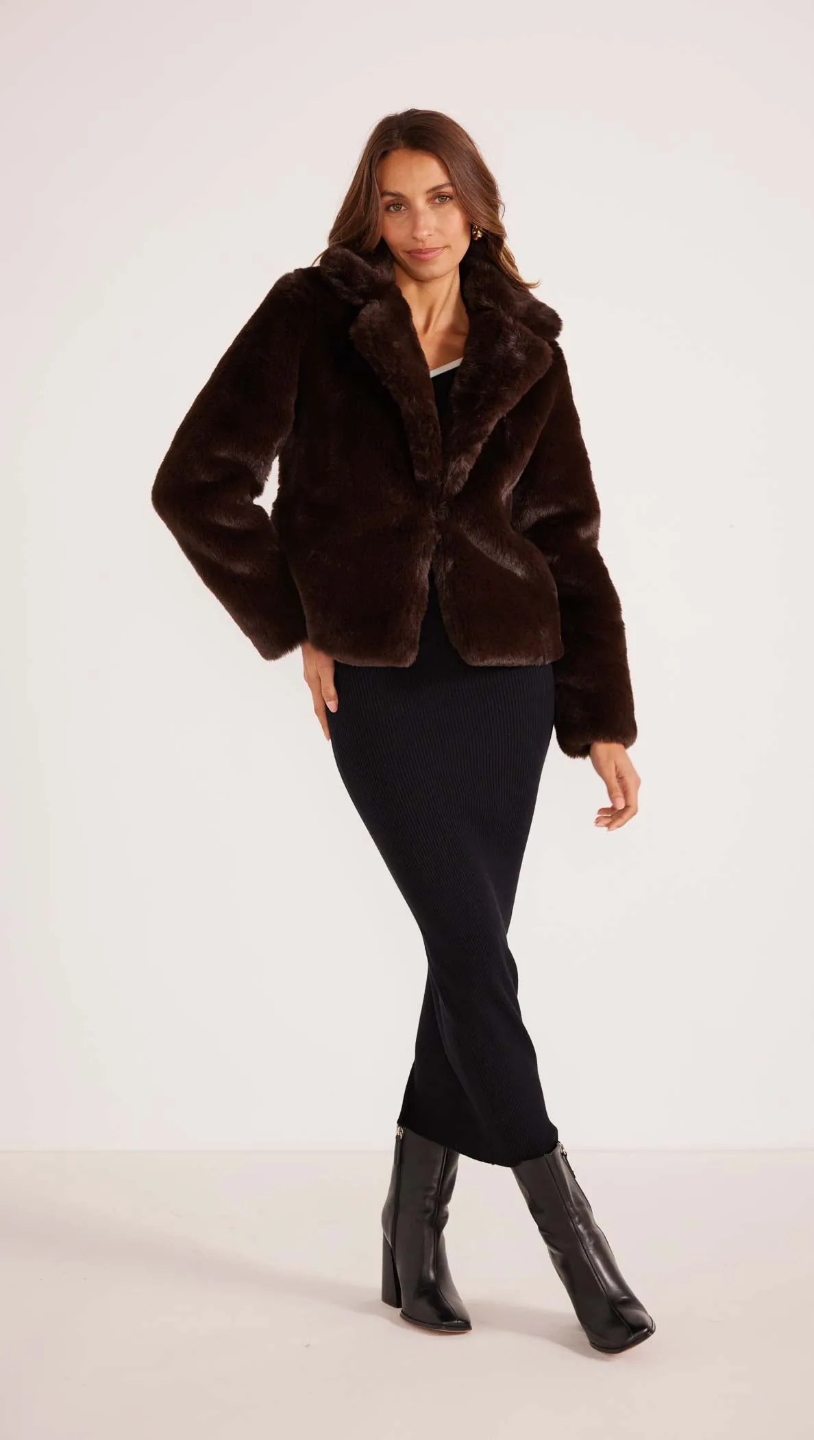 Zara Faux Fur Jacket